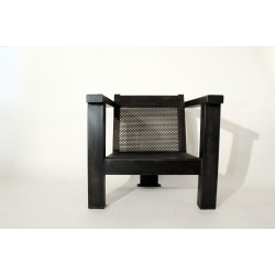 PERFORATED STEEL CHAIR