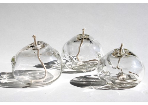 GLASS OIL LAMPS